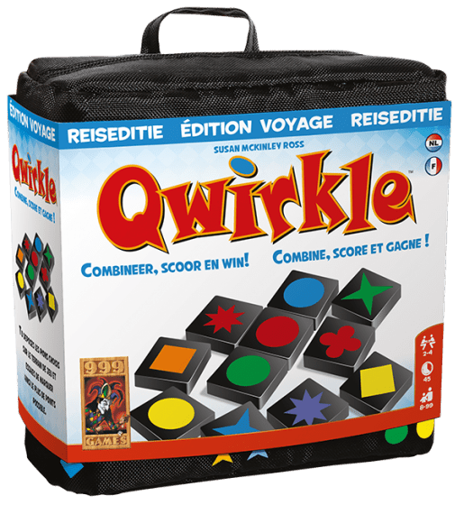 999 Games | Qwirkle | Reiseditie | 8+ - Kleine Eland