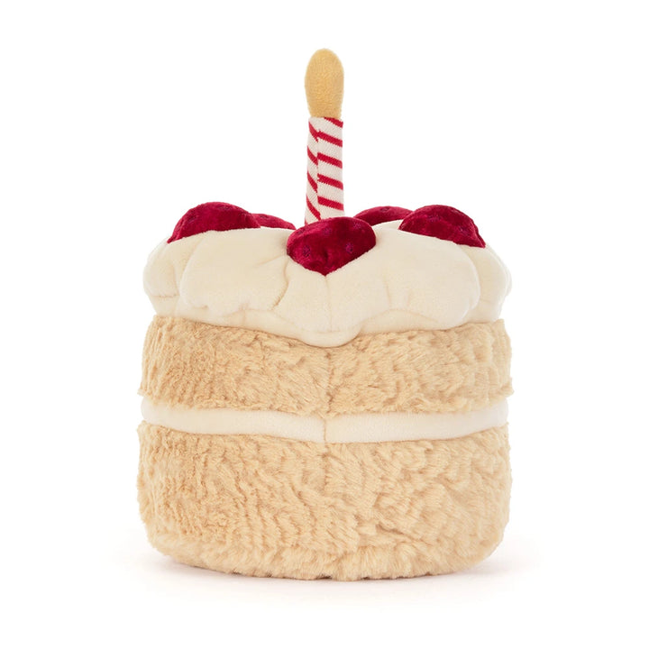 Jellycat Amuseables Birthday Cake, achteraanzicht