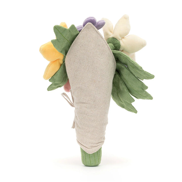 Jellycat Amuseables Bouquet of Flowers, rear view