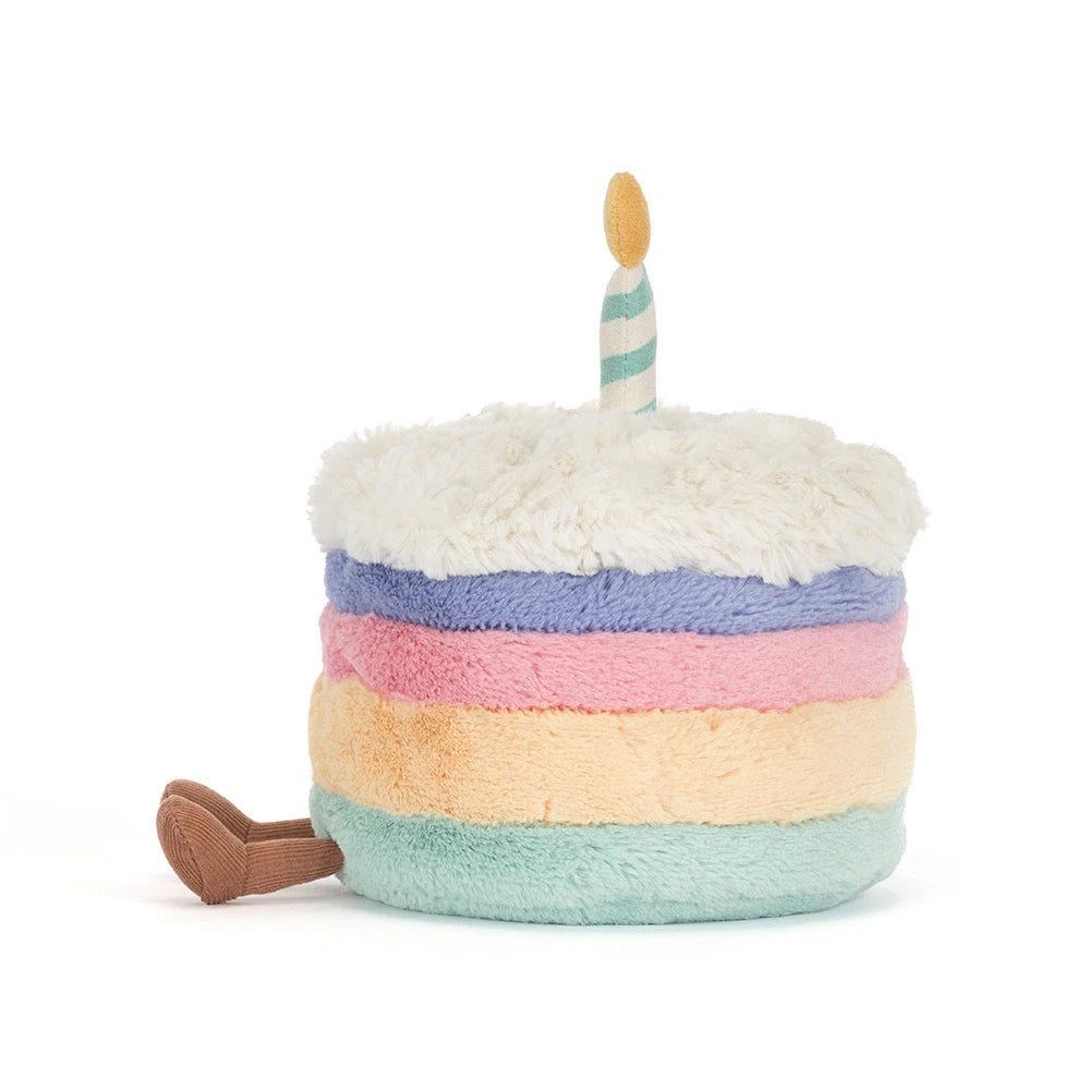 Jellycat Amuseables Rainbow Birthday Cake – product view 2