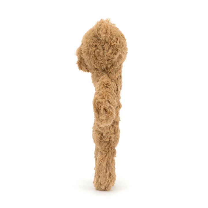 Jellycat Bartholomew Bear Ring Rattle, zijaanzicht