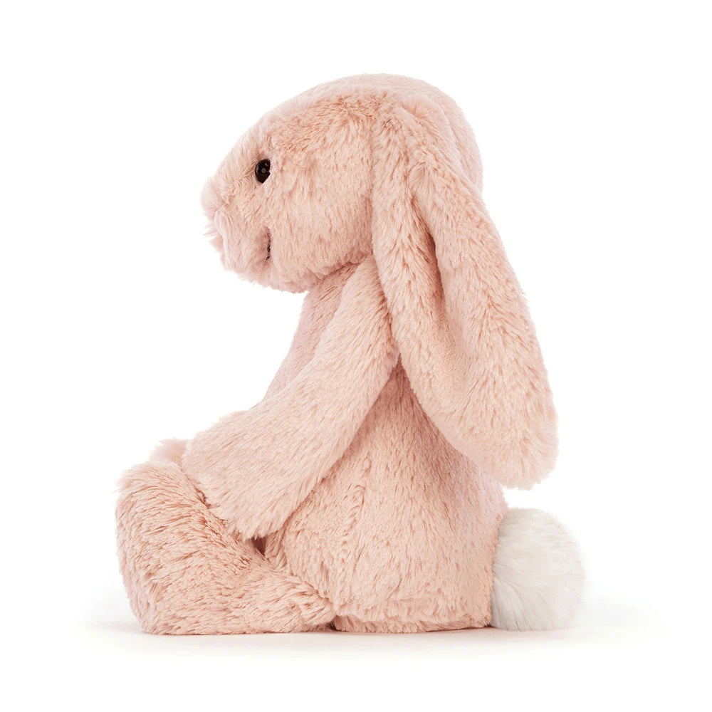 Jellycat Bashful Blush Bunny Original zijaanzicht