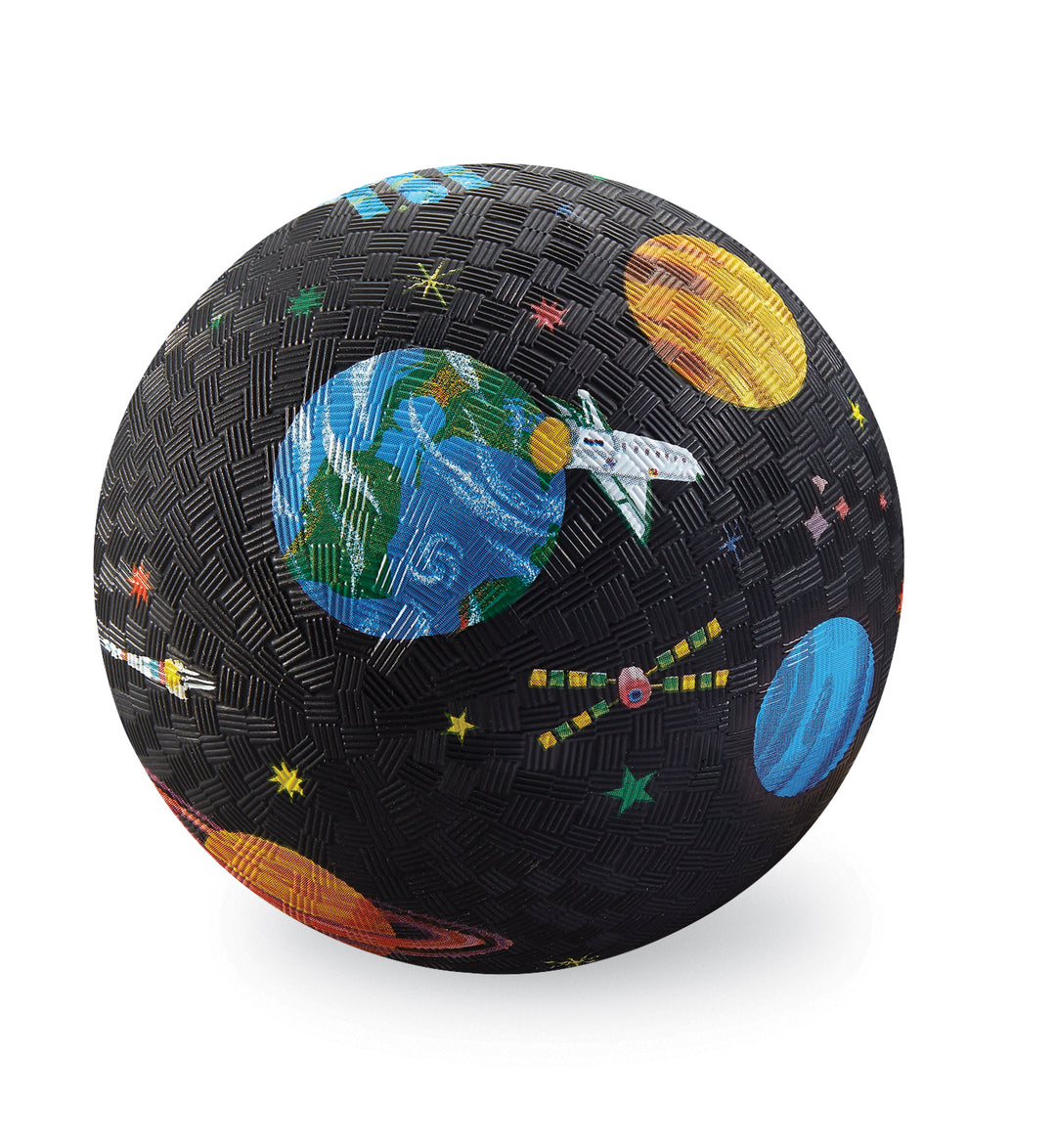 Crocodile Creek | Rubber Playball | 13 cm | Space Exploration | 3+