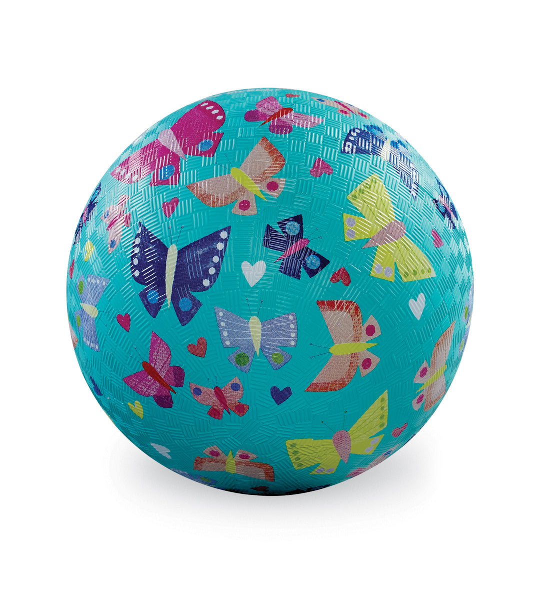 Crocodile Creek | Rubber Playball | 18 cm | Butterfly Rainbow | 3+