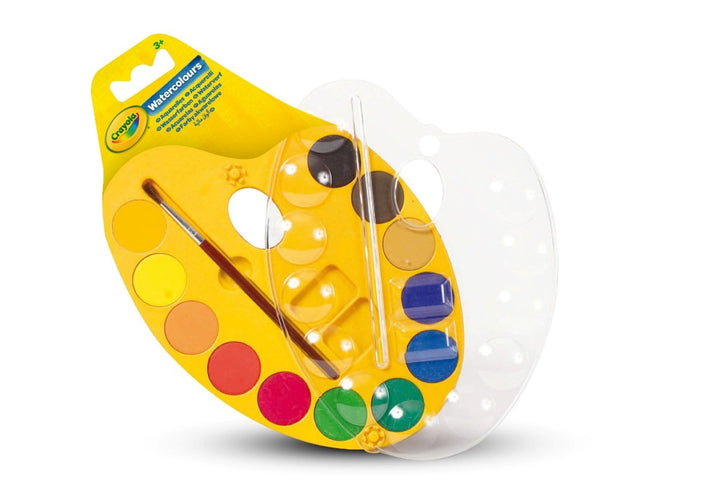 Crayola | Watercolours Palet | 12 kleuren | 3+