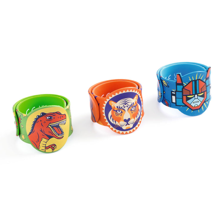 Djeco | Snap bracelet | Robot, dinosaur or tiger | Assorted | 5+ - fourth detail of the contents