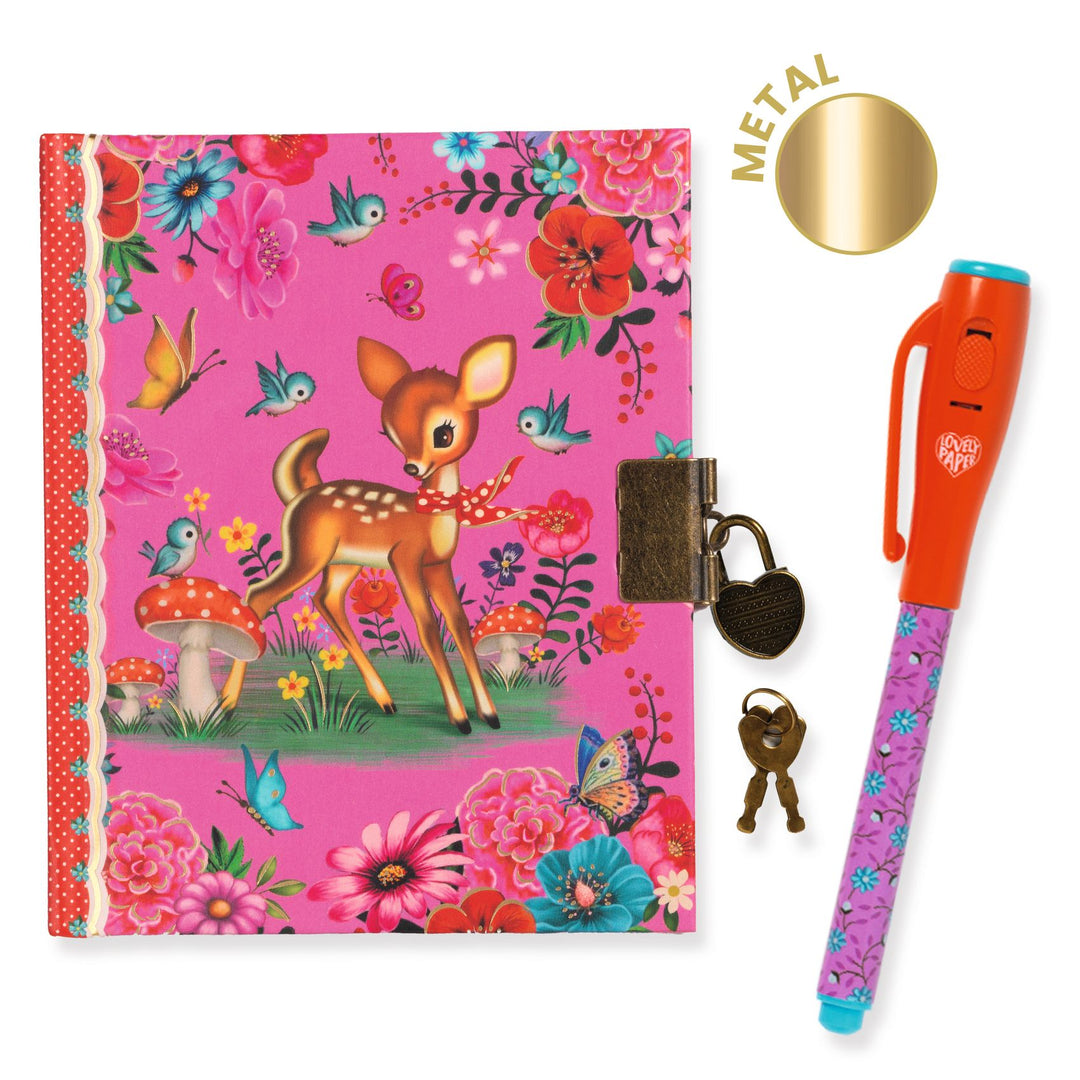 Djeco | Dagboekje met Geheimschriftpen | Fiona | 8+
