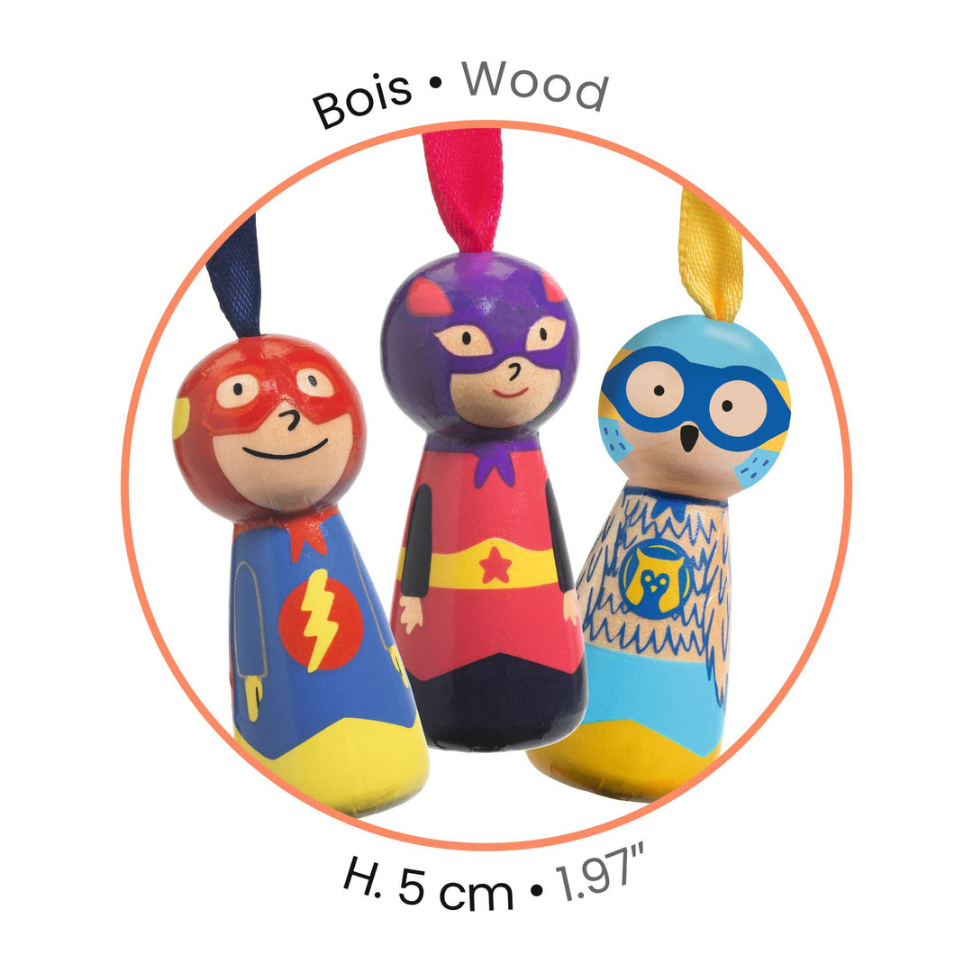 Djeco | Flying Heroes parachutist | Assorted | 4+ - third detail of the contents