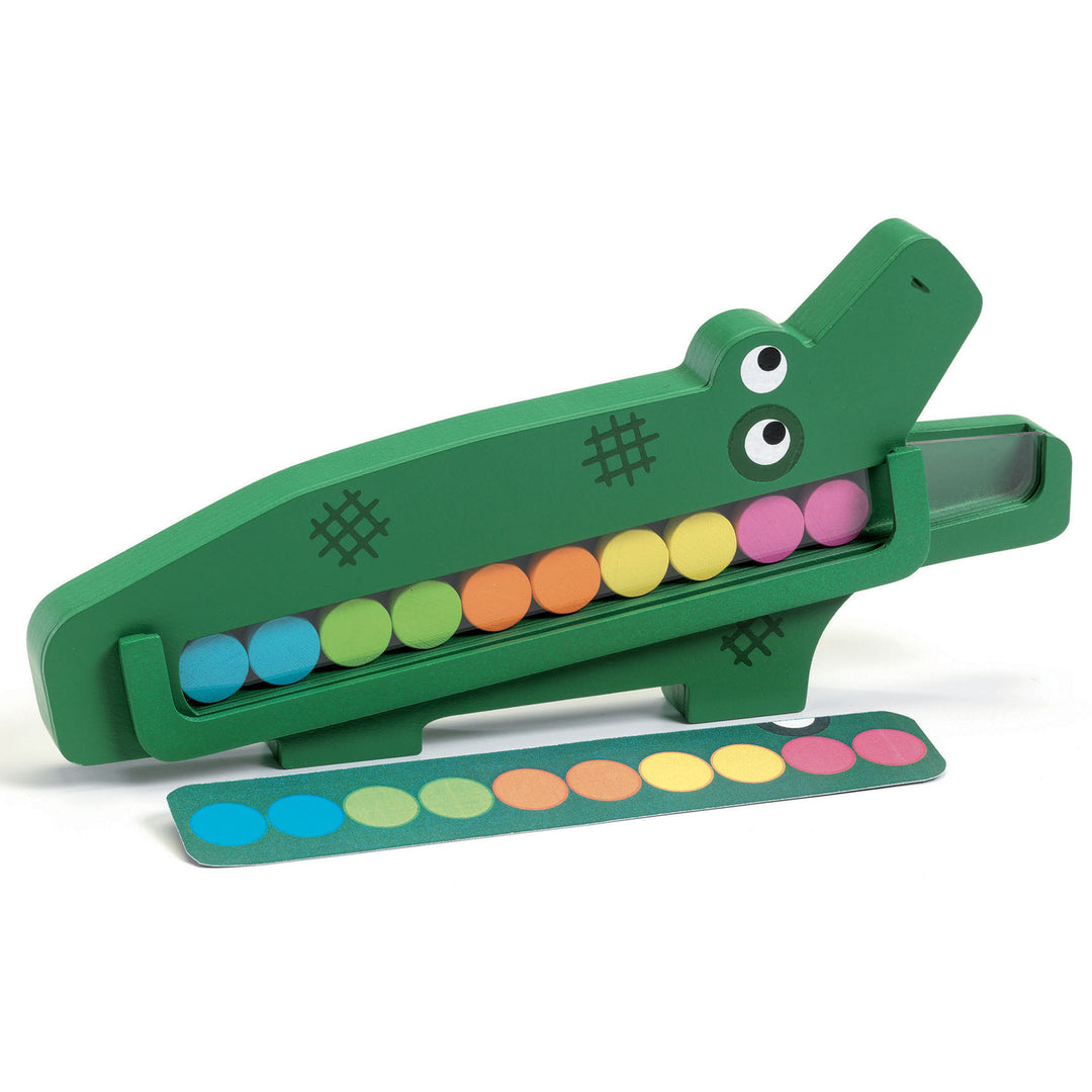 Djeco | Logicaspel | Crococroc | 3+ - detail van de inhoud