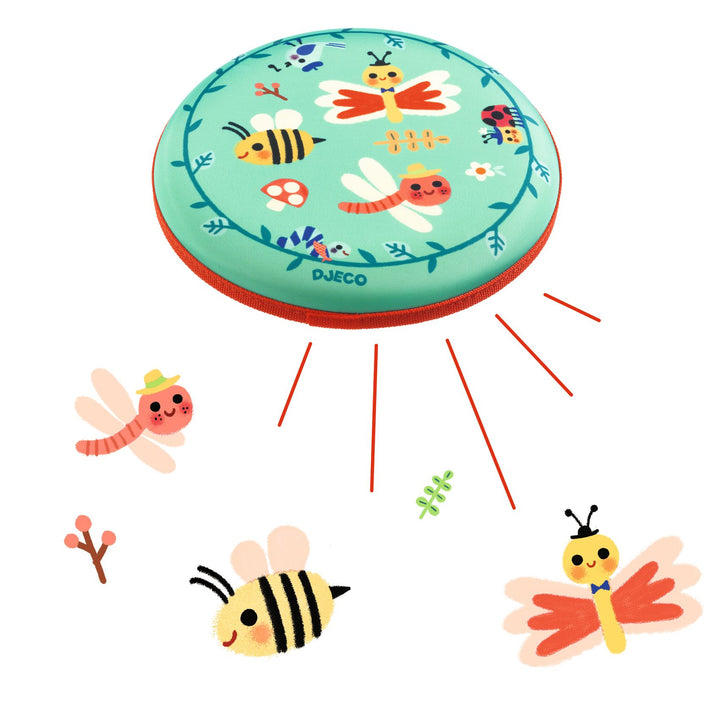 Djeco | Flying Bugs | Frisbee | 4+