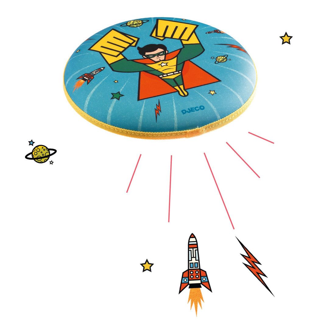Djeco | Flying Hero | Frisbee | 4+