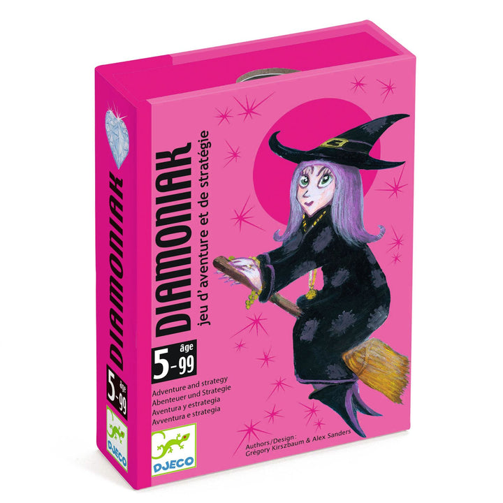Djeco | Card game | Diamoniak | 5+ - product packaging in perspective