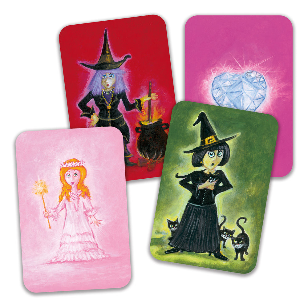 Djeco | Card game | Diamoniak | 5+ - contents and example result