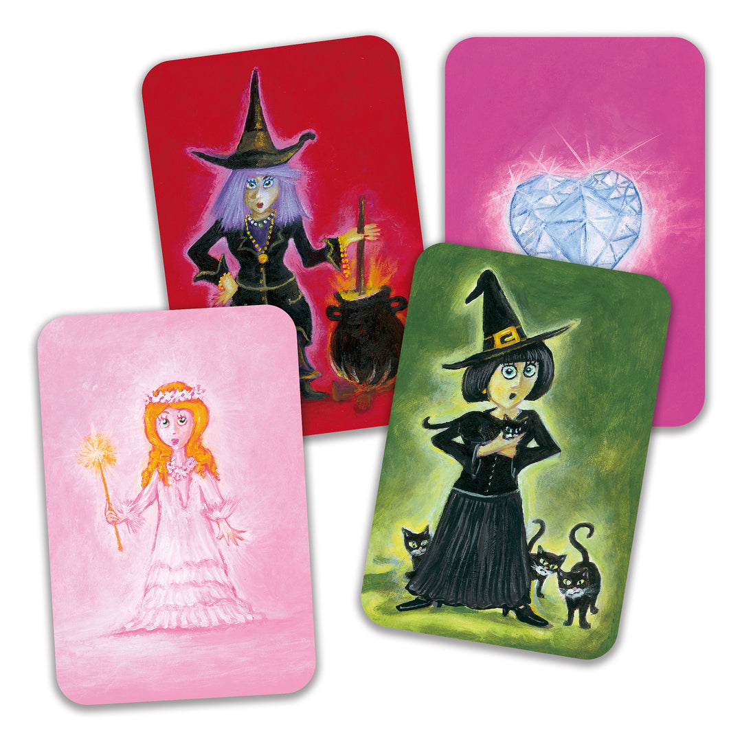 Djeco | Card game | Diamoniak | 5+ - contents and example result