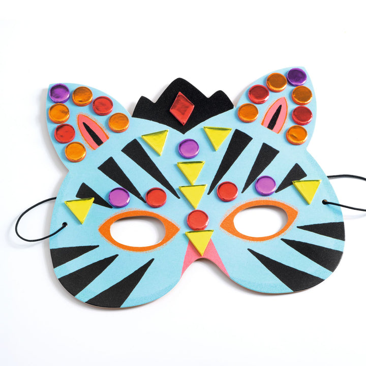Djeco | Jungle-maskers versieren | 8 stuks | 4+ - vierde detail van de inhoud