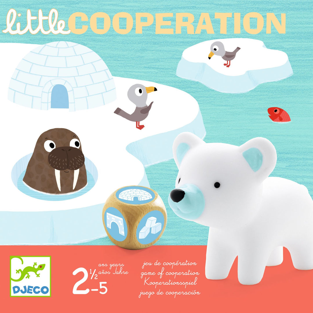 Djeco | Samenwerkingsspel | Little Coopération | 2,5-5 jaar - voorkant van de verpakking