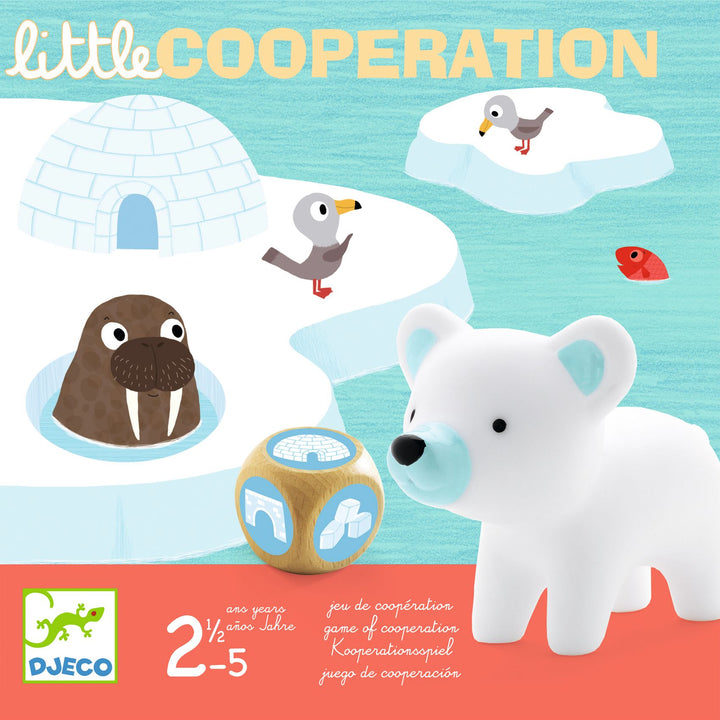 Djeco | Samenwerkingsspel | Little Coopération | 2,5-5 jaar - voorkant van de verpakking