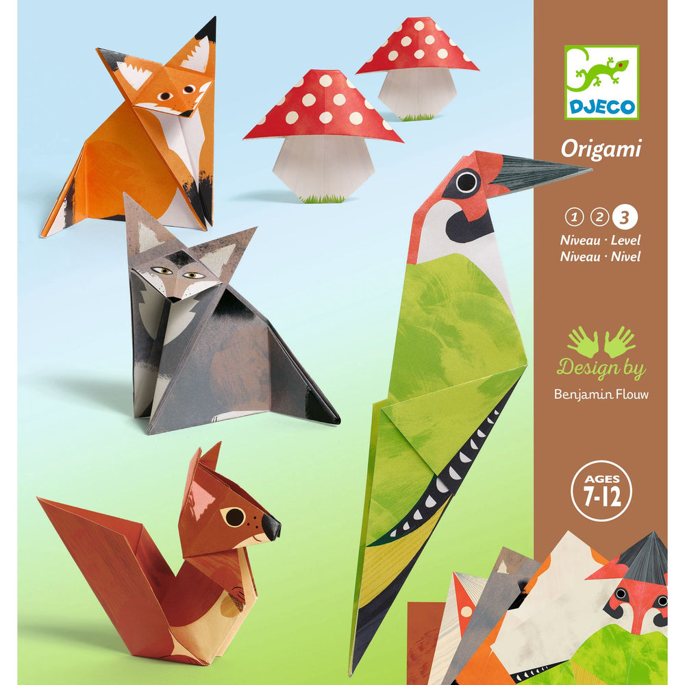 Djeco | Origami | Forest walk | 7-12 years - front of the packaging