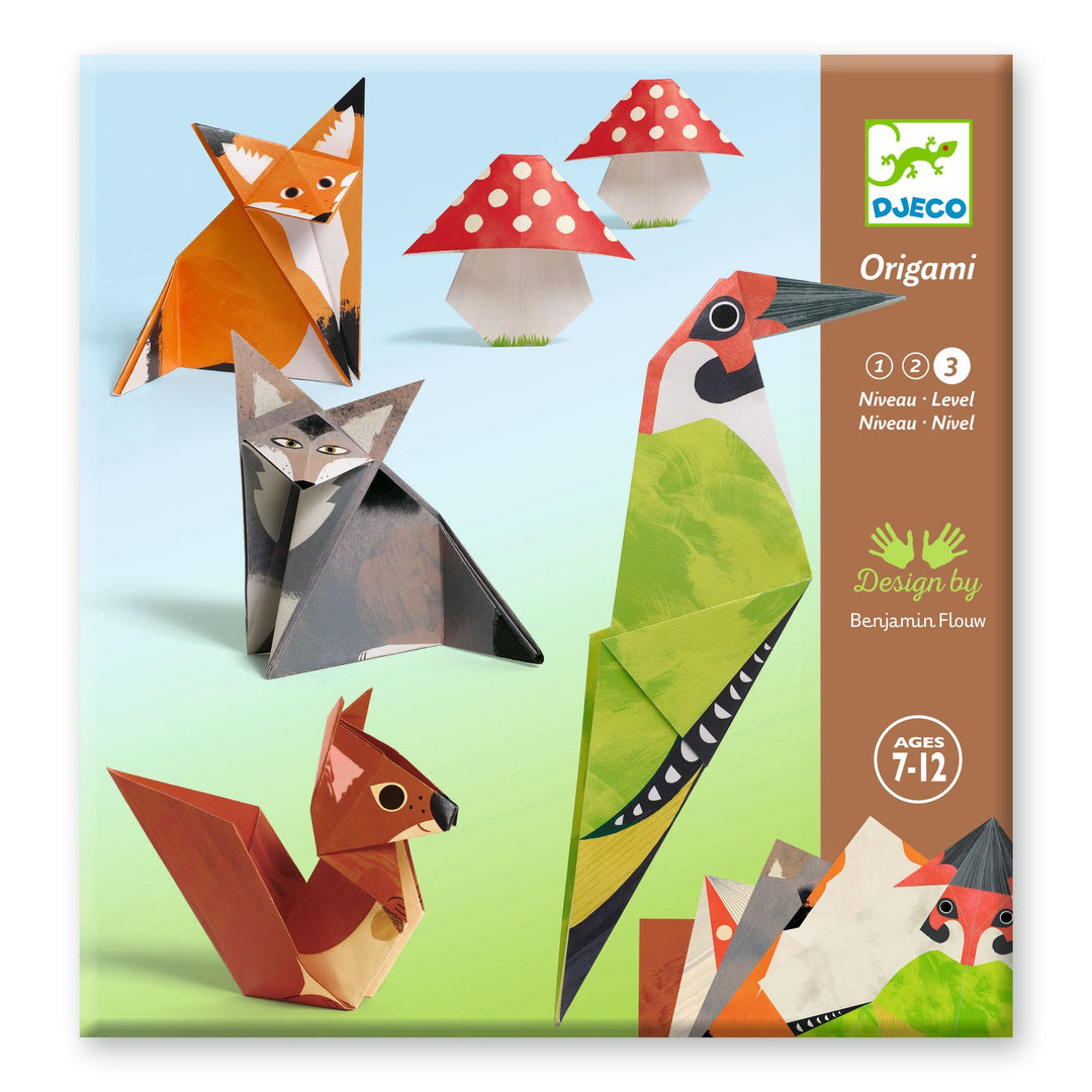 Djeco | Origami | Forest walk | 7-12 years - product packaging in perspective