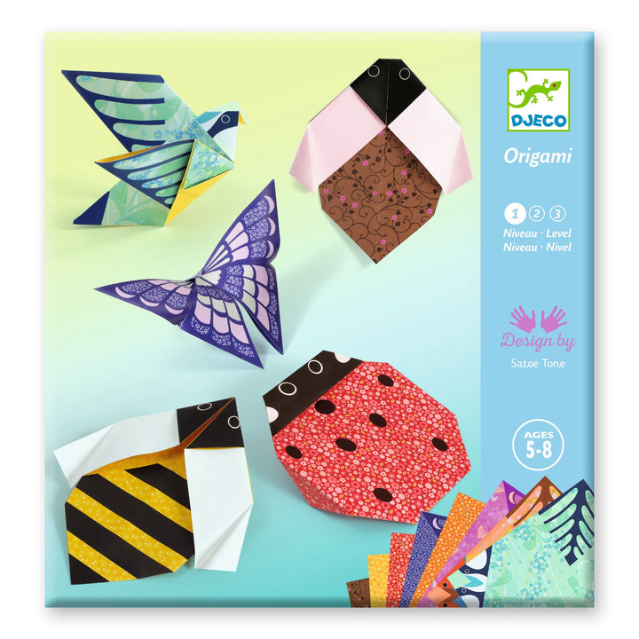 Djeco | Origami | In mijn tuin | 5-8 jaar - productverpakking in perspectief