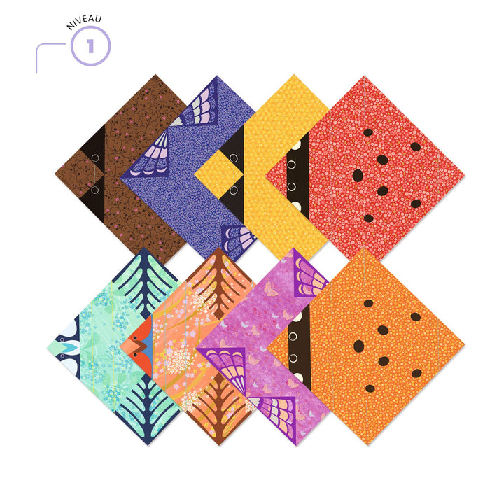 Djeco | Origami | In mijn tuin | 5-8 jaar - detail van de inhoud