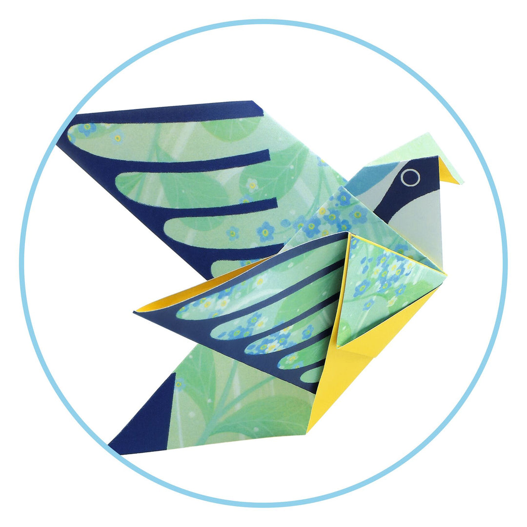 Djeco | Origami | In mijn tuin | 5-8 jaar - tweede detail van de inhoud
