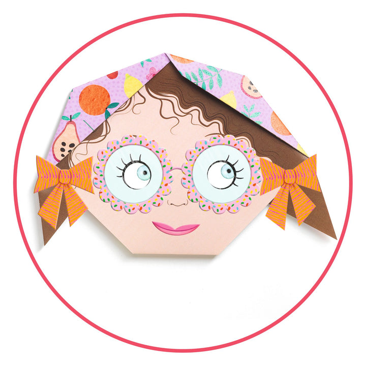 Djeco | Origami | Pretty Faces | 4-7 jaar