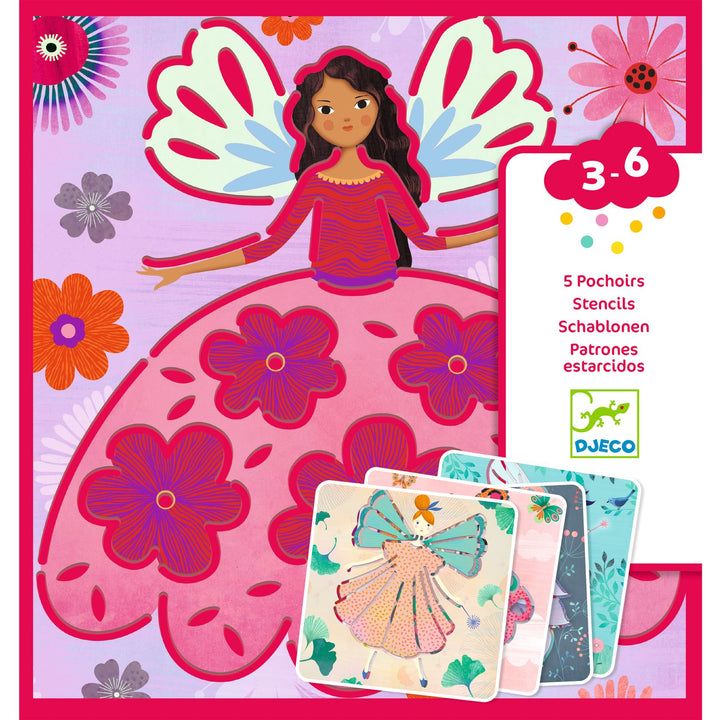 Djeco | Sjablonen | Fairies | Feeën | 3-6 jaar