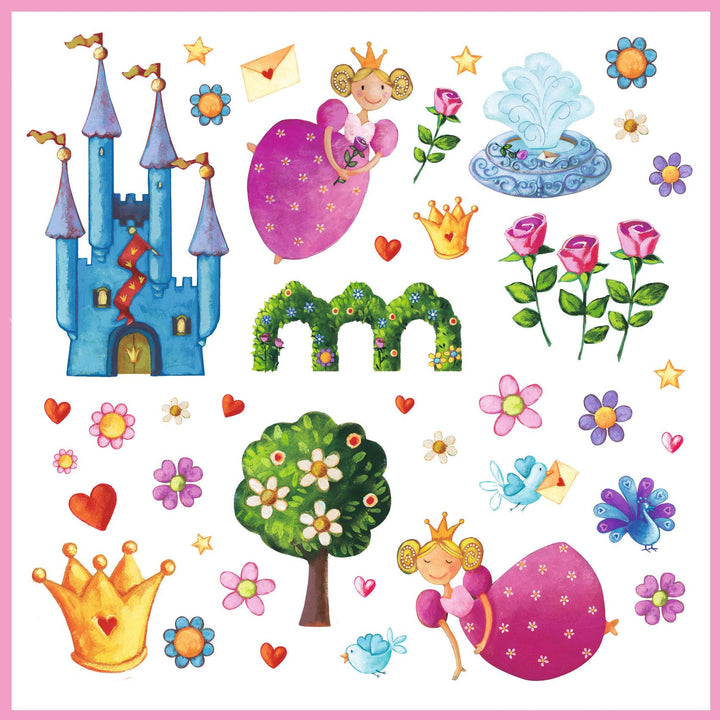 Djeco | Stickers | Princess Marguerite | 160 stuks | 4-7 jaar