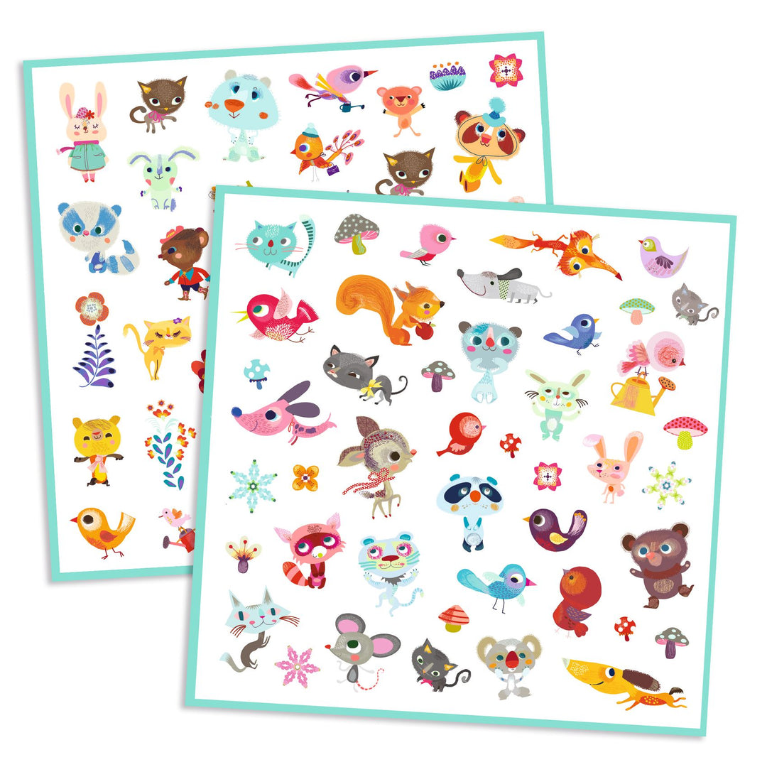 Djeco | Stickers | Little Friends | 160 stuks | 4-7 jaar