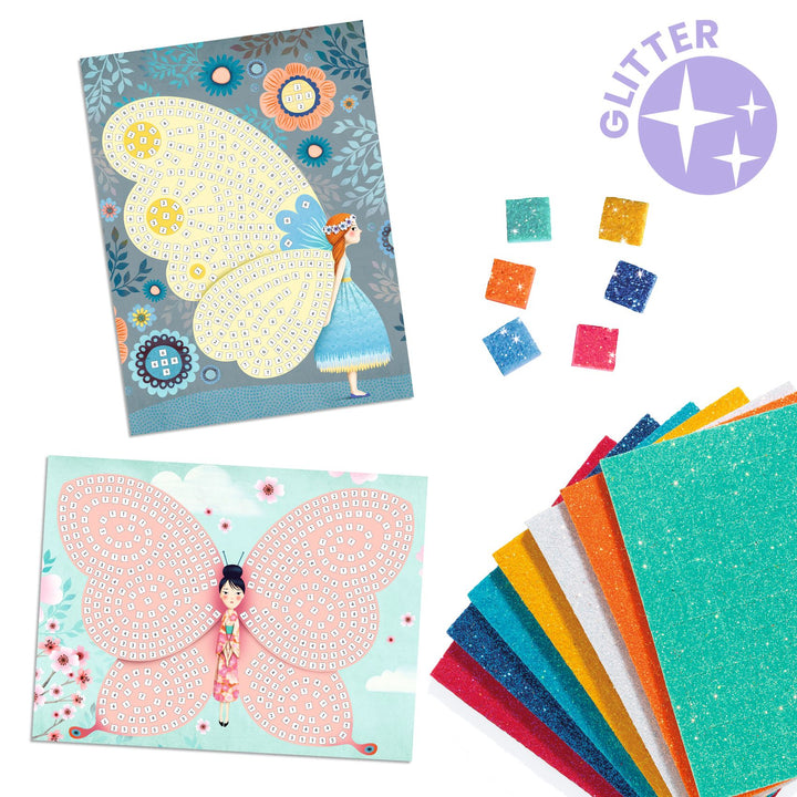 Djeco | Mozaïek | Butterflies | Vlinderfeeën | 5-8 jaar