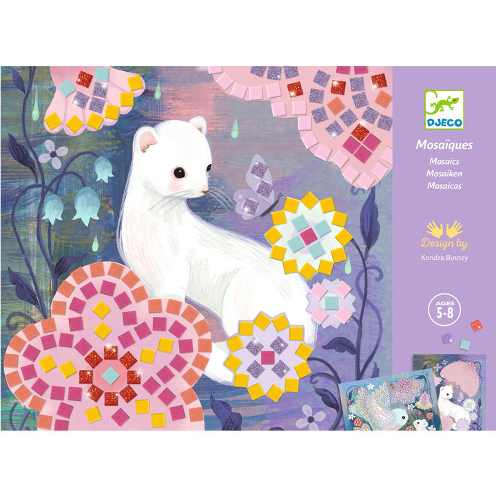 Djeco | Foammozaïek | Boslandschap | 5-8 jaar - voorkant van de verpakking