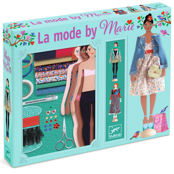 Djeco | Mode by Marie | Modebox met echte stof | 7-12 jaar