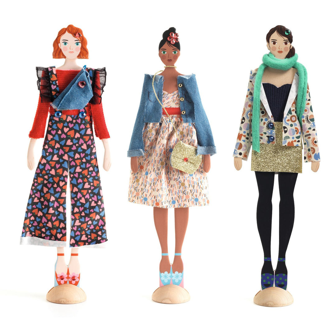Djeco | Mode by Marie | Modebox met echte stof | 7-12 jaar