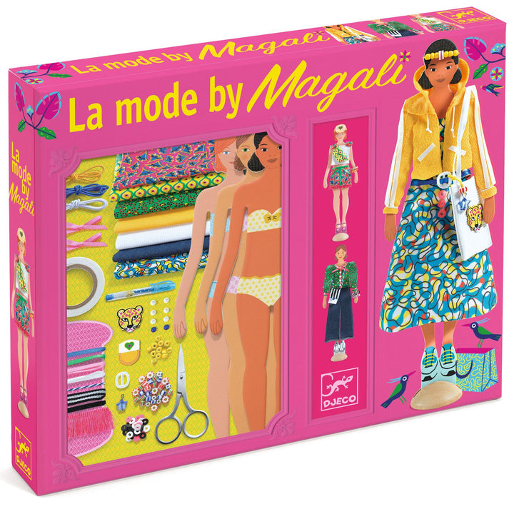 Djeco | Mode by Magali | Modebox met echte stof | 7-12 jaar