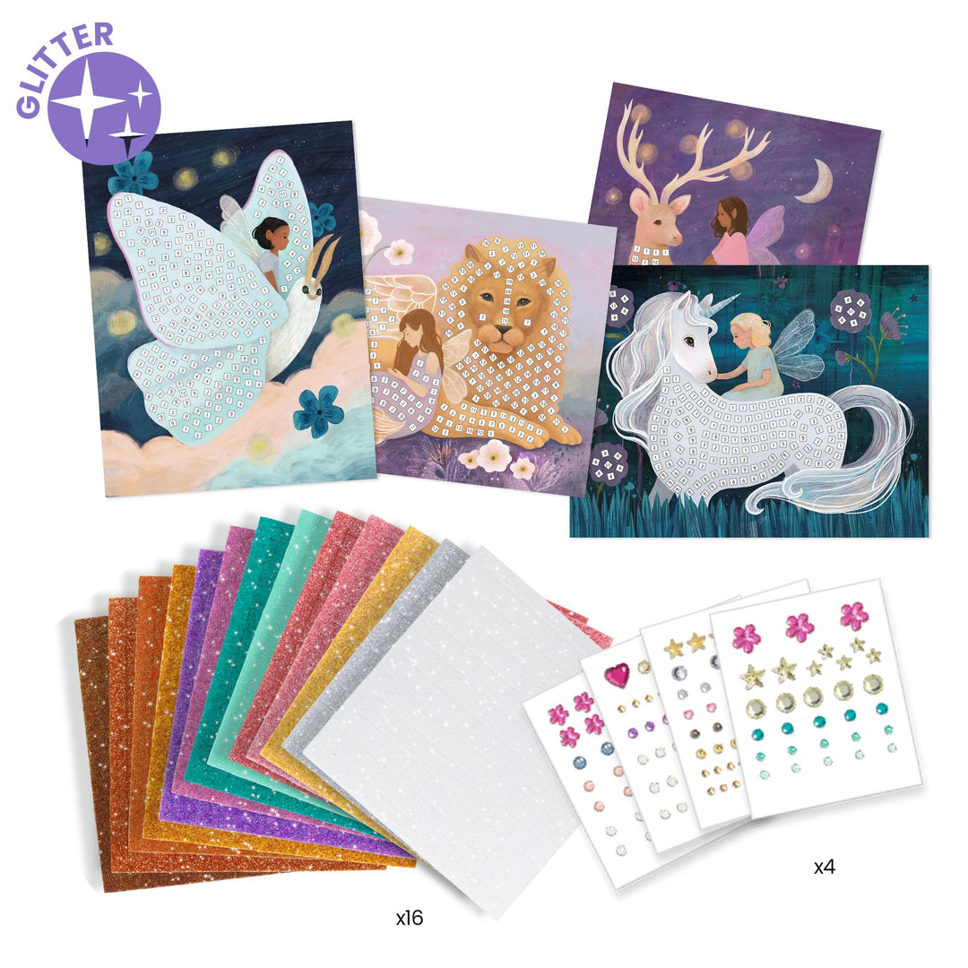 Djeco | Mozaïek | The Enchanted World | Art by Number | 6-10 jaar
