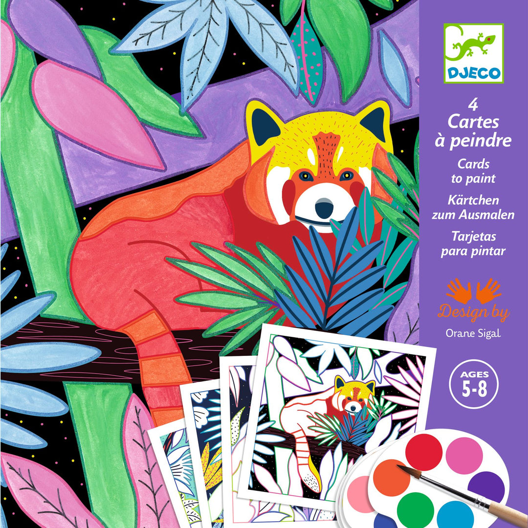 Djeco | Watercolour painting | Selva | 5-8 years - front of the packaging