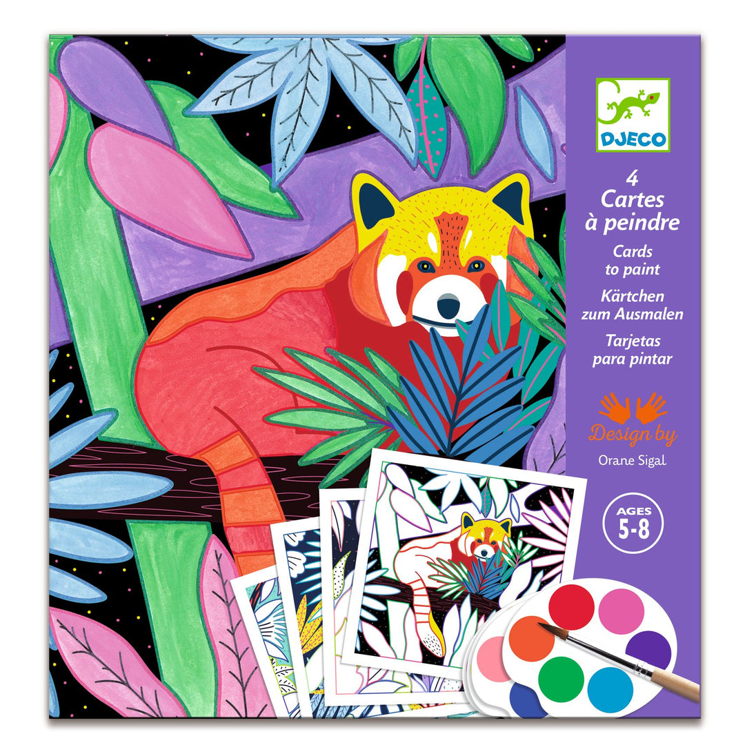 Djeco | Watercolour painting | Selva | 5-8 years - product packaging in perspective