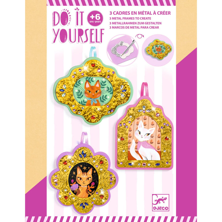 Djeco | Embossing | Portrait gallery | 6-10 years - front of the packaging