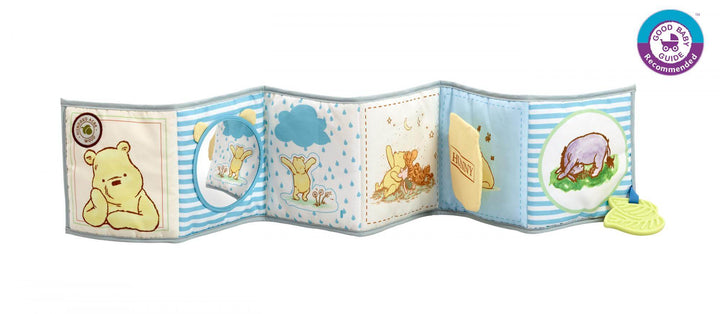 Rainbow Design | Winnie the Pooh | Stoffen Boekje | Unfold &amp; Discover | 14,5 x 1 x 7,35 cm | 0+