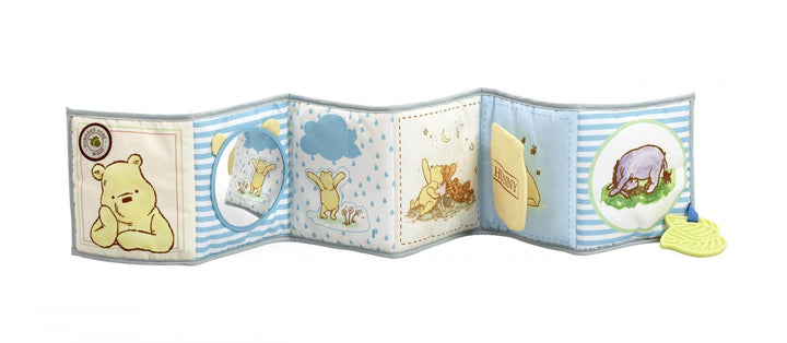 Rainbow Design | Winnie the Pooh | Stoffen Boekje | Unfold &amp; Discover | 14,5 x 1 x 7,35 cm | 0+