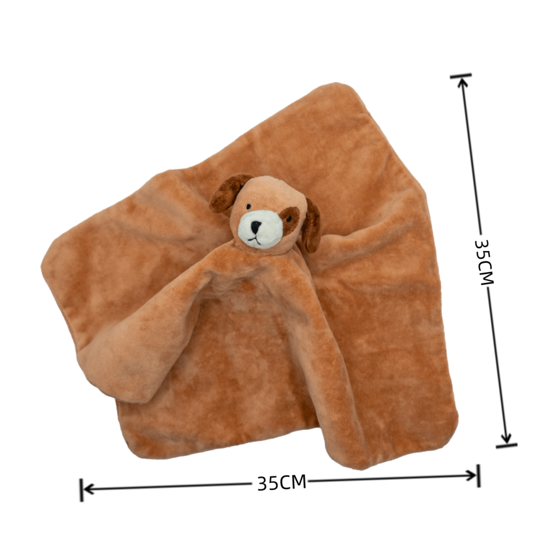 Knuffeldoekje Diego de hond van Cute by Felix