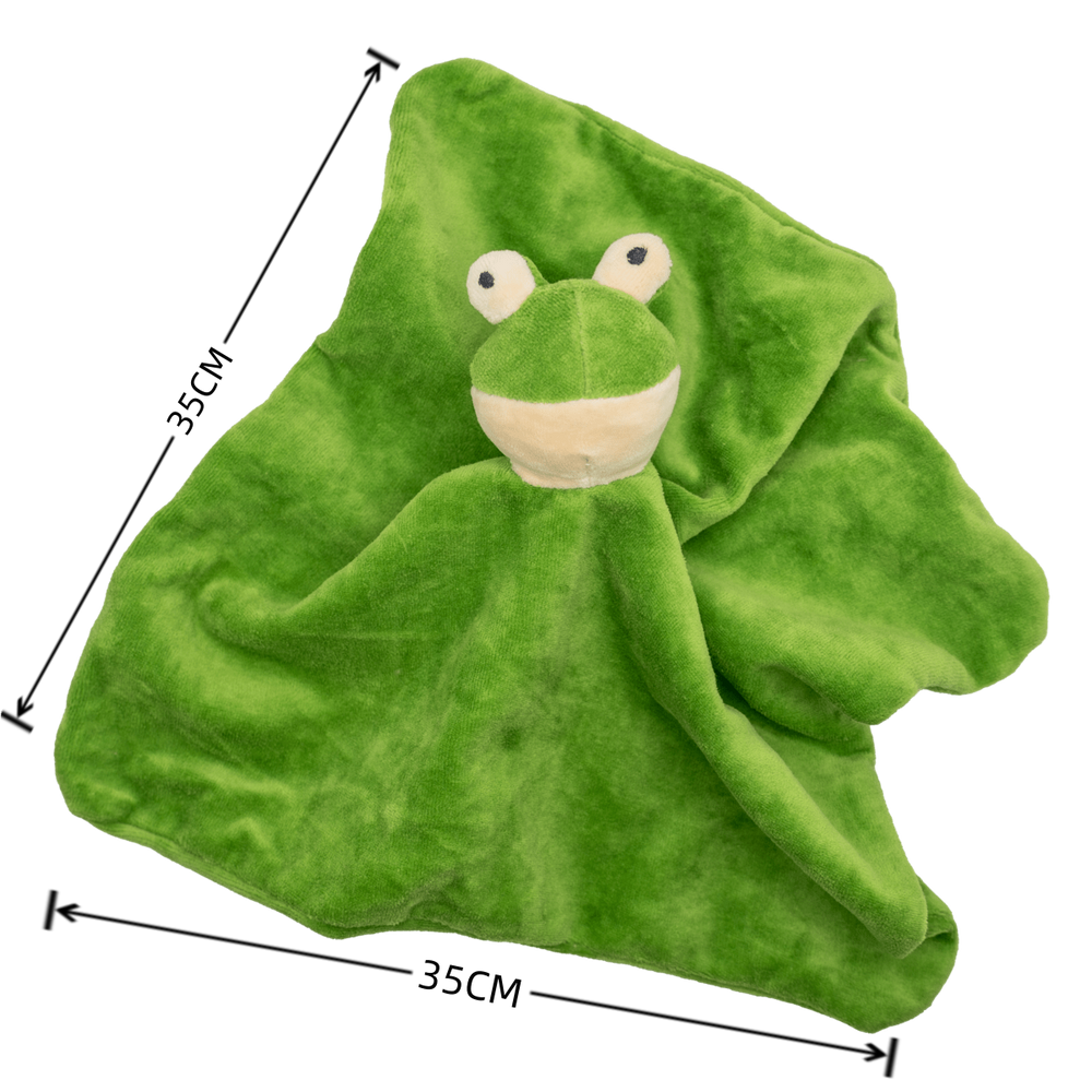 Knuffeldoekje Fred de kikker van Cute by Felix