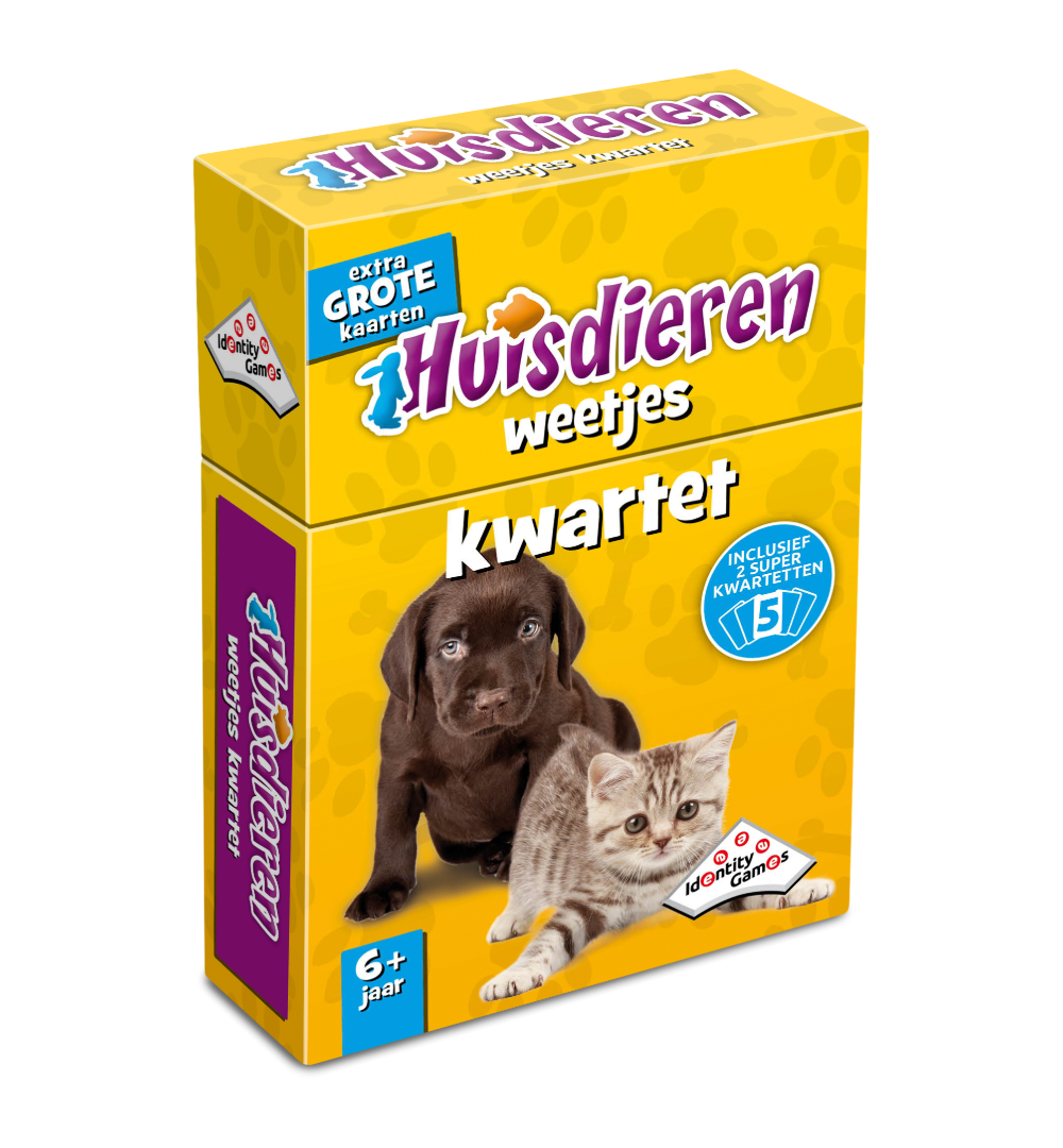 Boîte du jeu de familles Identity Games Animaux de compagnie