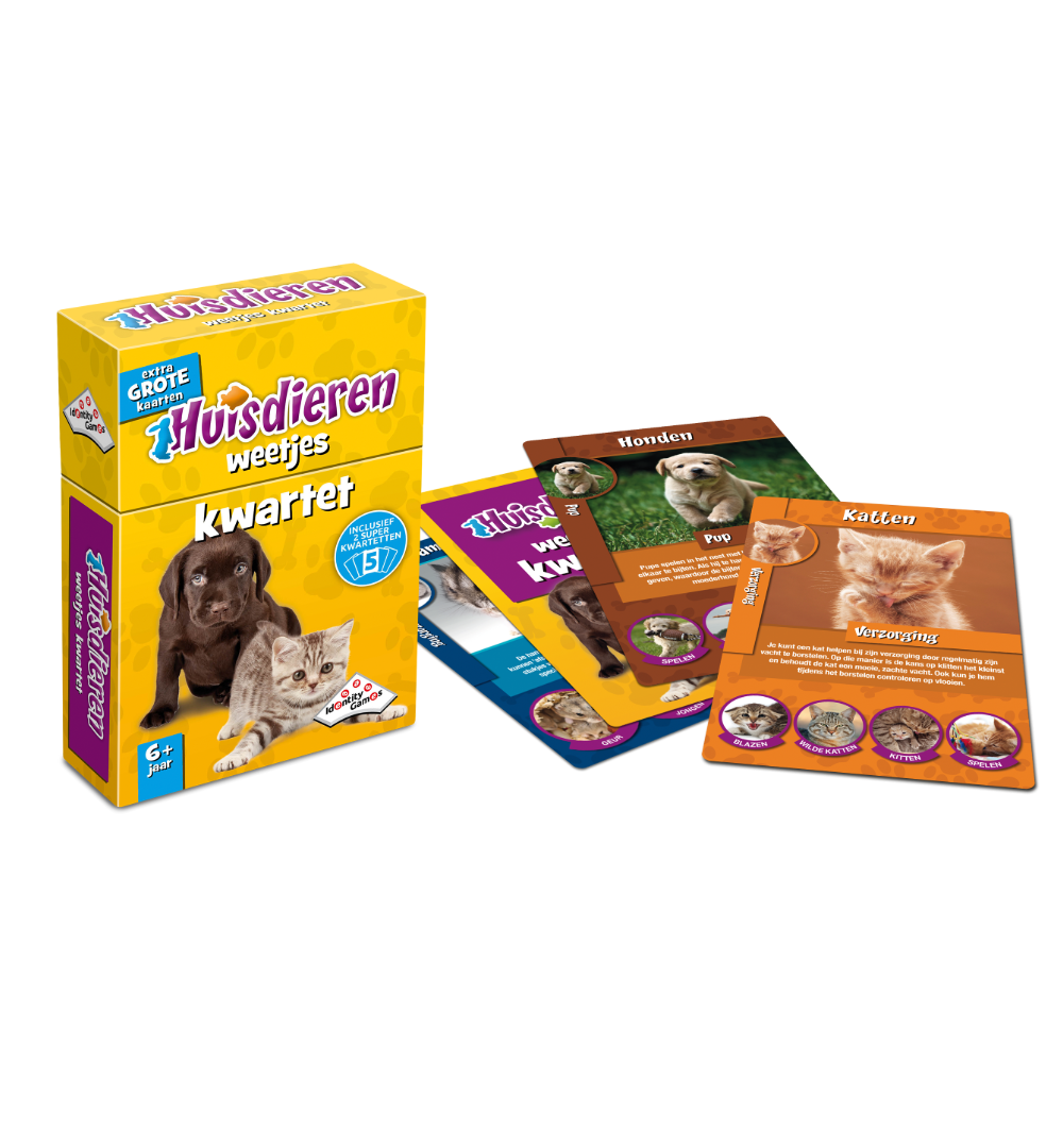 Jeu de familles | Animaux de compagnie | 6+