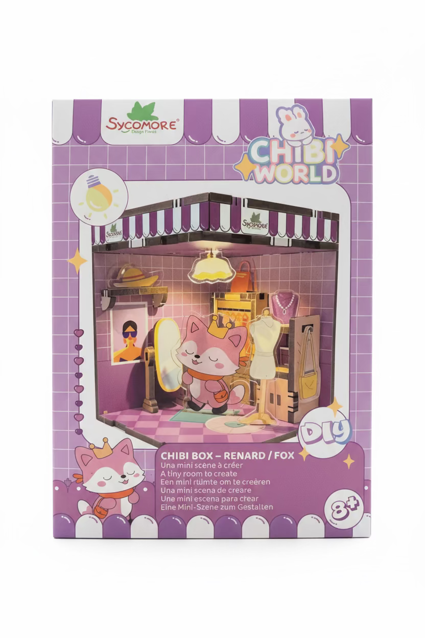 Sycomore | Chibi World | Chibi Box | Fox | 8+