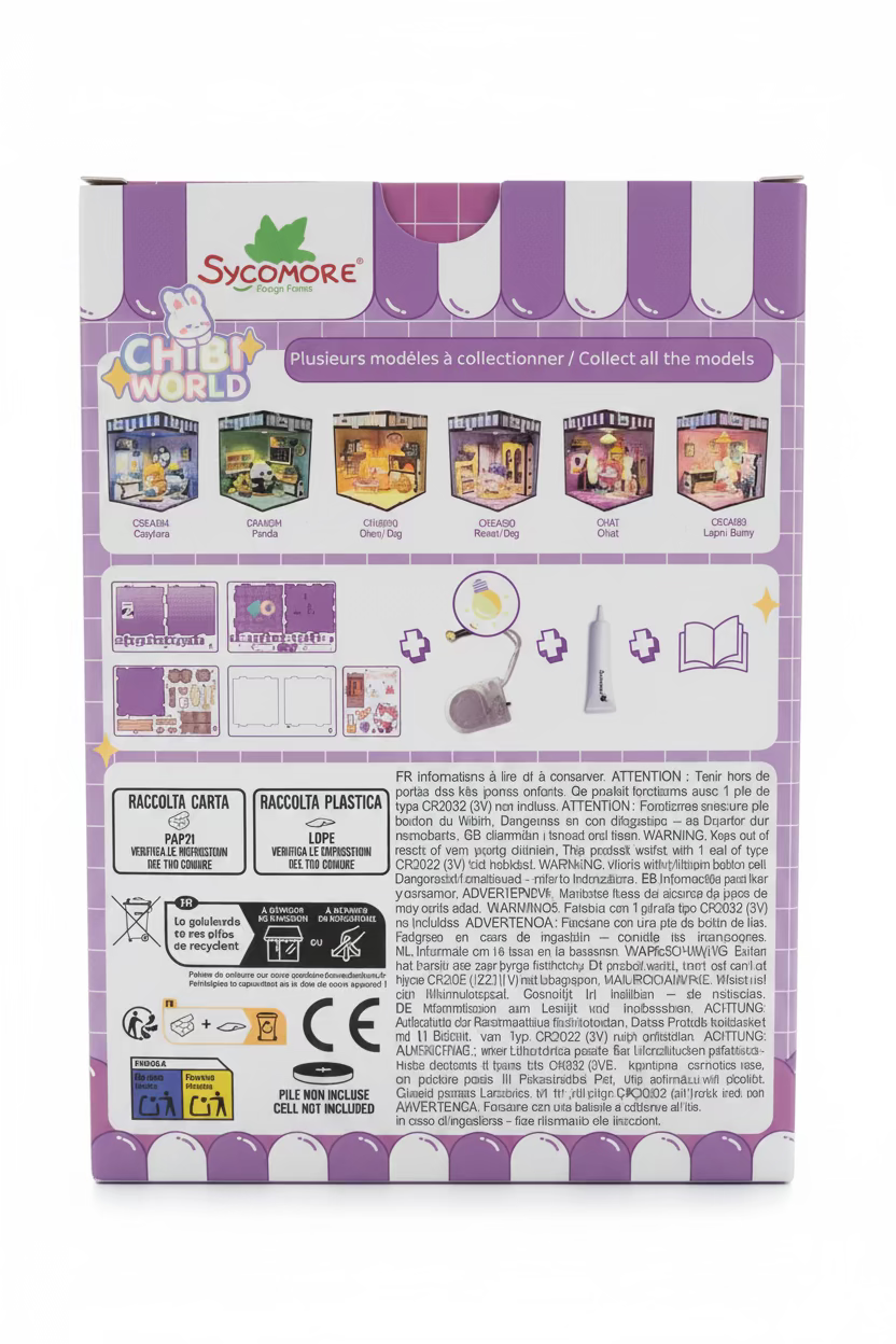 Sycomore | Chibi World | Chibi Box | Fox | 8+