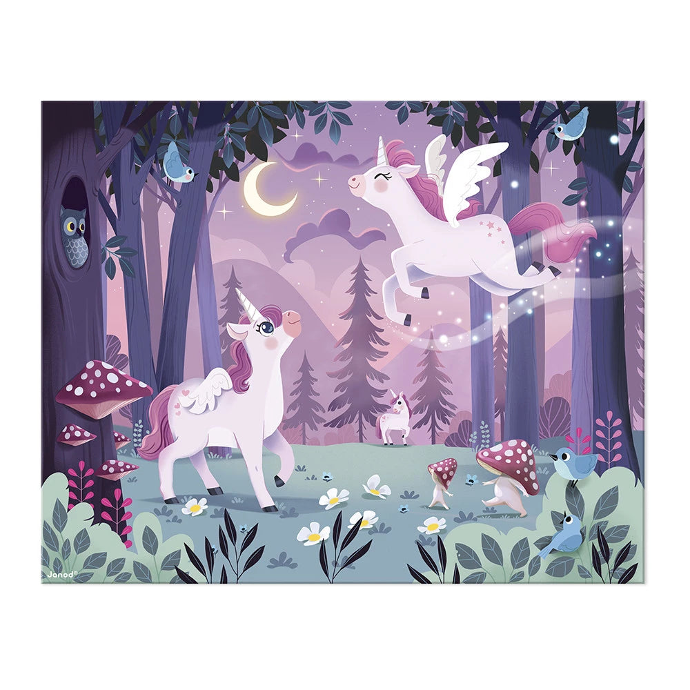 Einhörner-Puzzle | 54 Teile | 5+