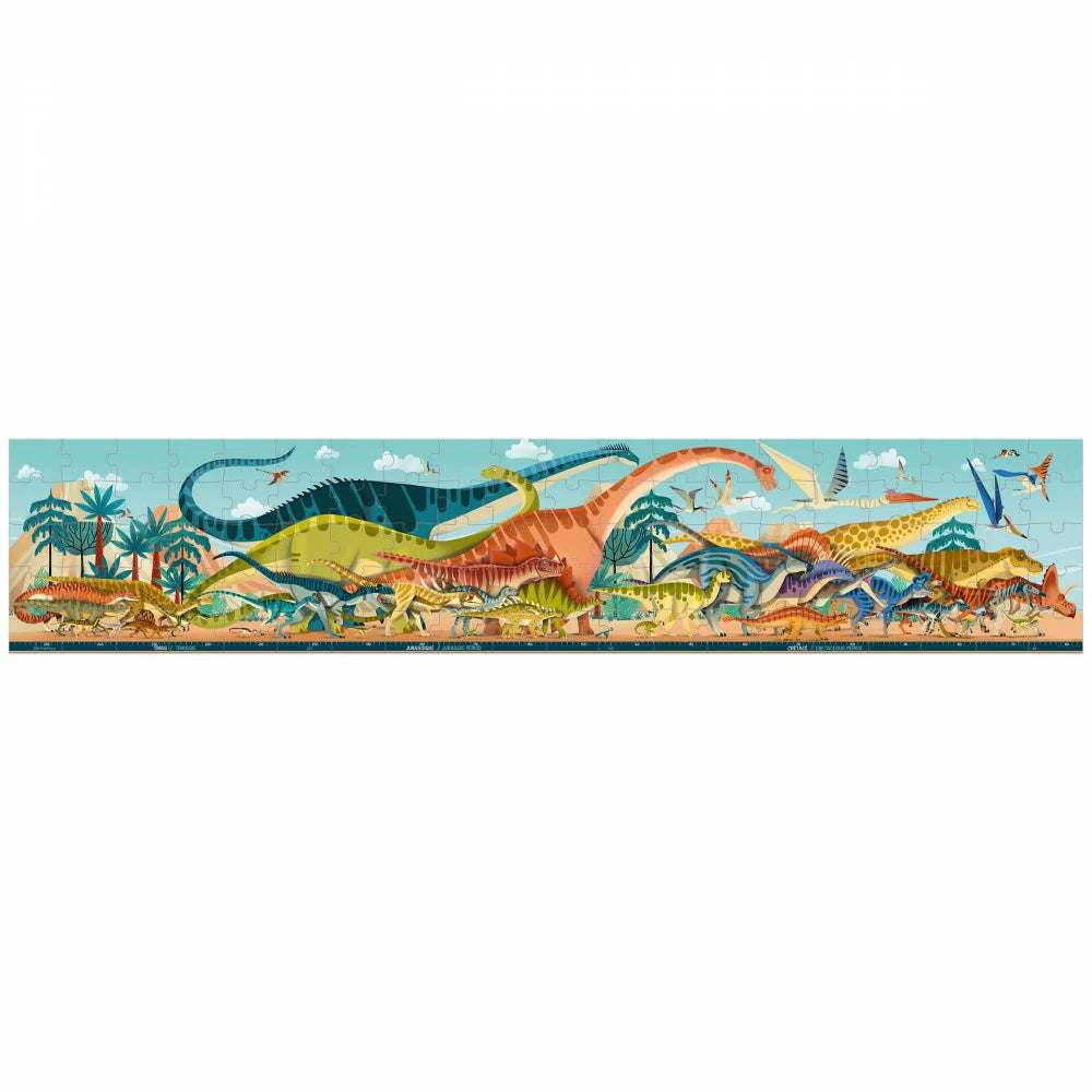 Dino-Panoramapuzzle | 100 Teile | 6+