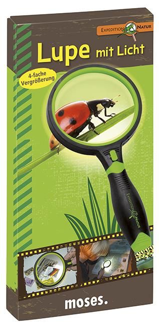 Moses | Expeditie Natuur | Loep met licht | 4×